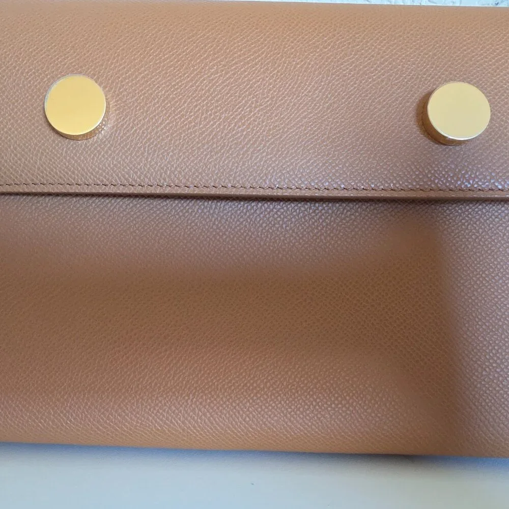 RSVP Paris Duo bag in grained cognac - Picture 7 of 16